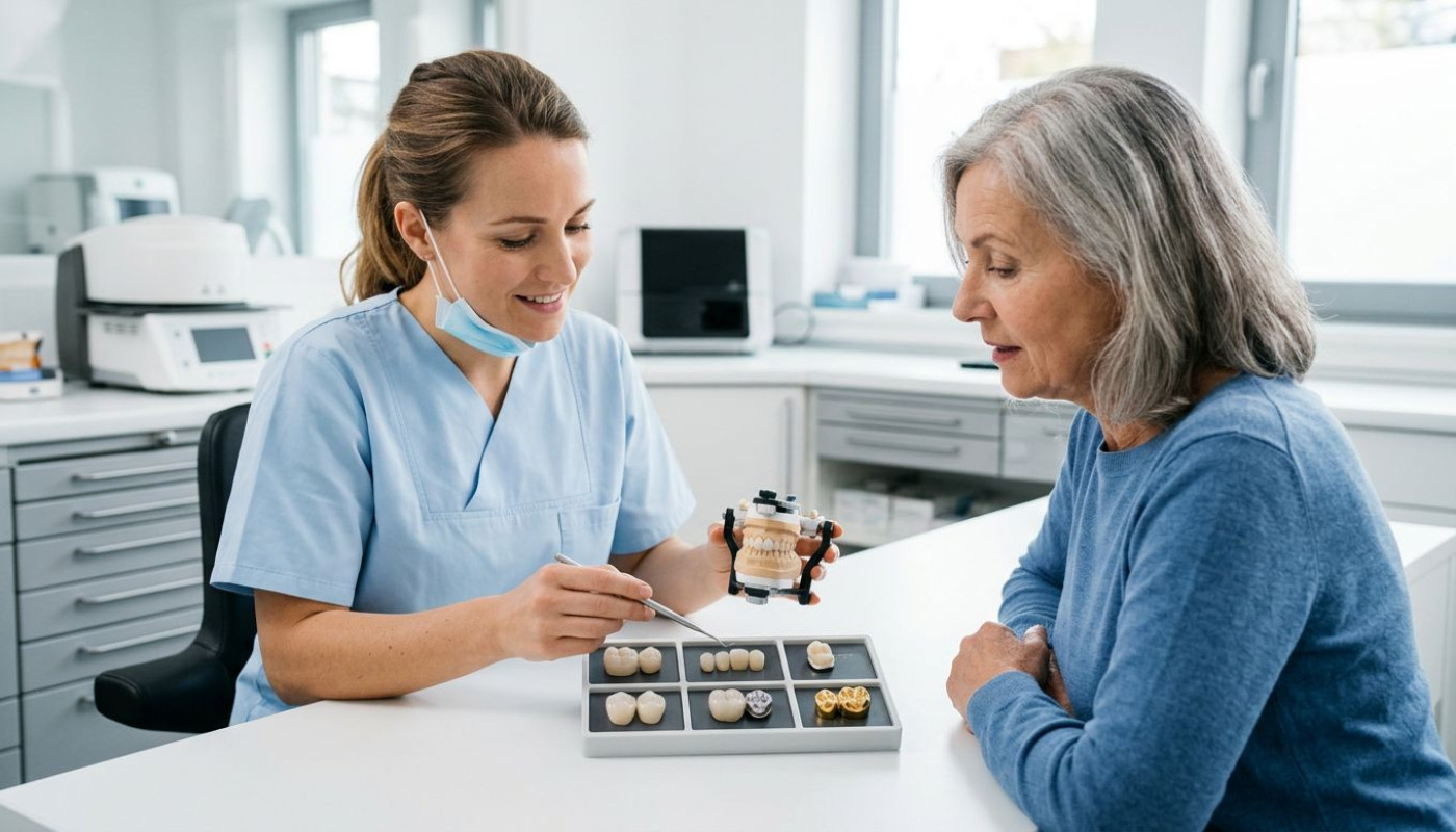 Quels matériaux sont utilisés pour les couronnes dentaires ?